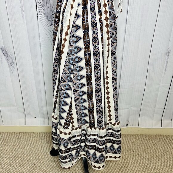 Shein Geometric Print Maxi Dress Women’s Multicolor Casual Dress New Sz M - Picture 9 of 13